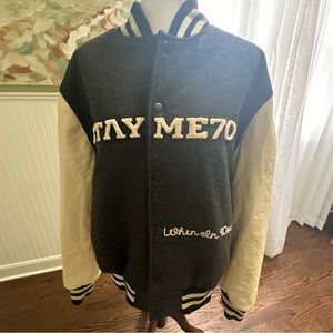 1800 Tequila X STAYME7O Ash + Coal Varsity Jacket